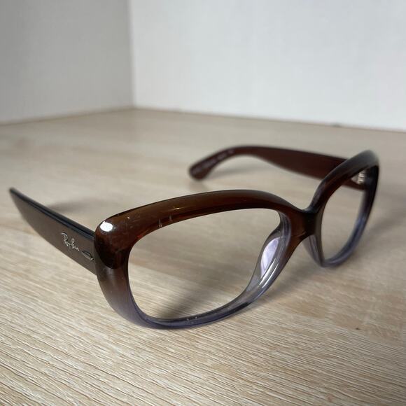 Ray-Ban RB4101 JACKIE OHH Sunglasses 860/51 3N Brown FRAMES ONLY Italy - Picture 1 of 8